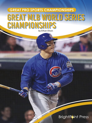 cover image of Great MLB World Series Championships